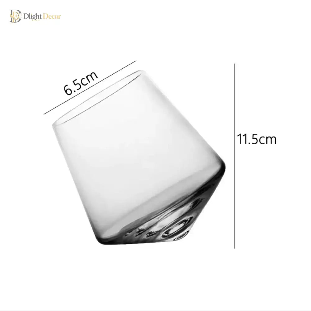 Dlight Decor Revolving Whiskey Glass 530ml Luxury Mug 1pcs / 530ml Cocktail Glasses