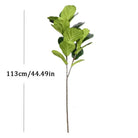 Dlight Decor Tall Ficus Tree for Indoor Outdoor Greenery 113cm 2 Forks