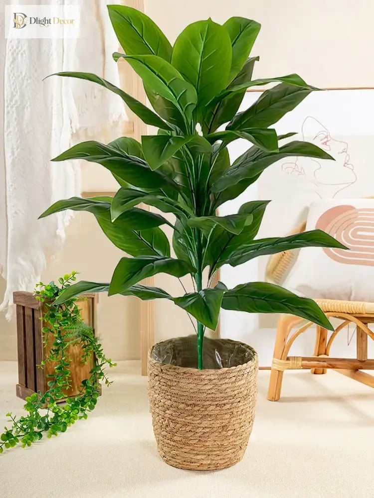 Dlight Decor Tropical Plant Branch for Home and Garden Display