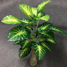 Dlight Decor White Monstera Palm for Bold Floor Styling C / 95cm 24 Leaves