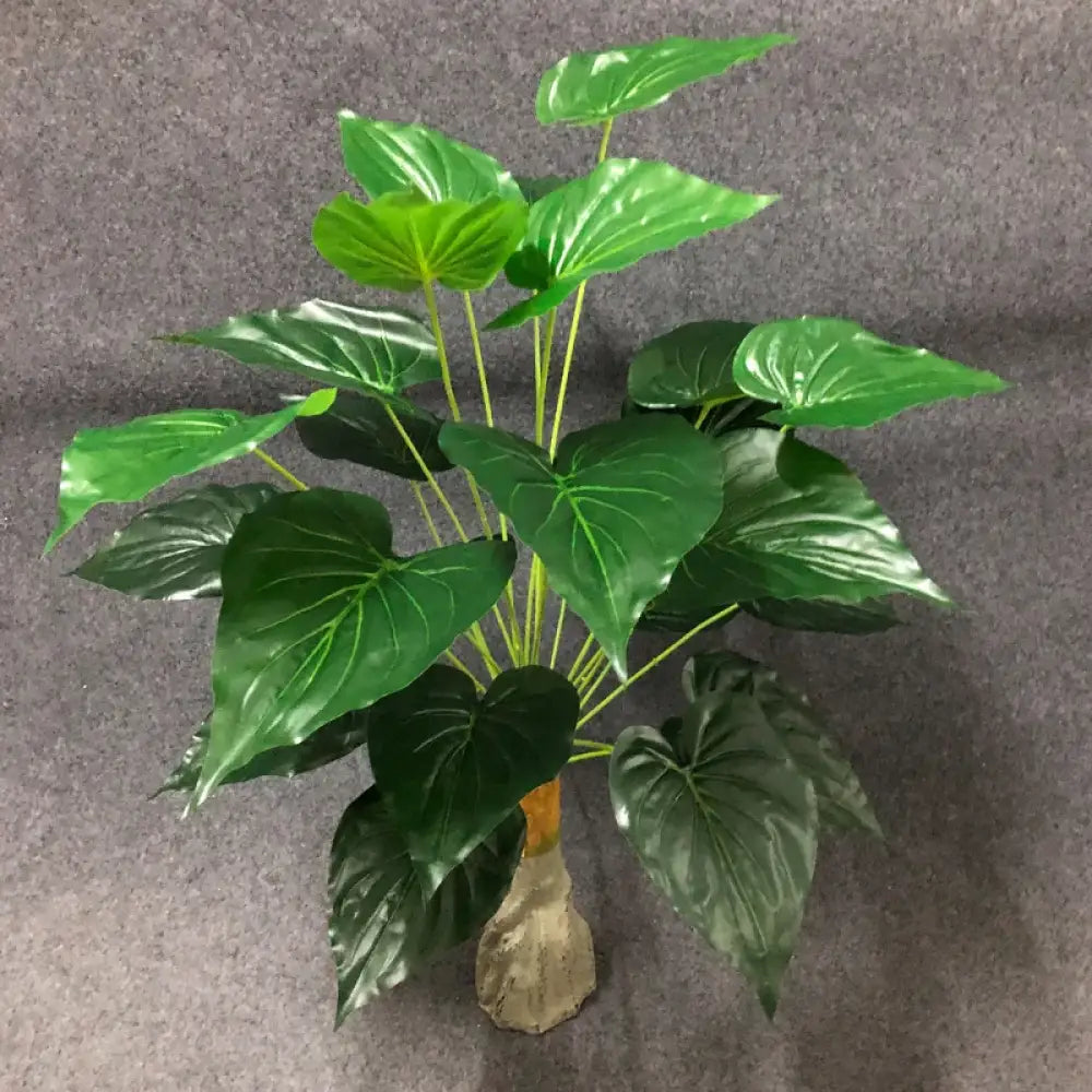 Dlight Decor White Monstera Palm for Bold Floor Styling F / 95cm 24 Leaves
