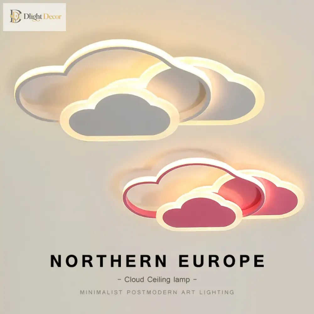 Dreamy Cloud Led Ceiling Lamp - Creative Lighting For Children’s Rooms Ceiling Light