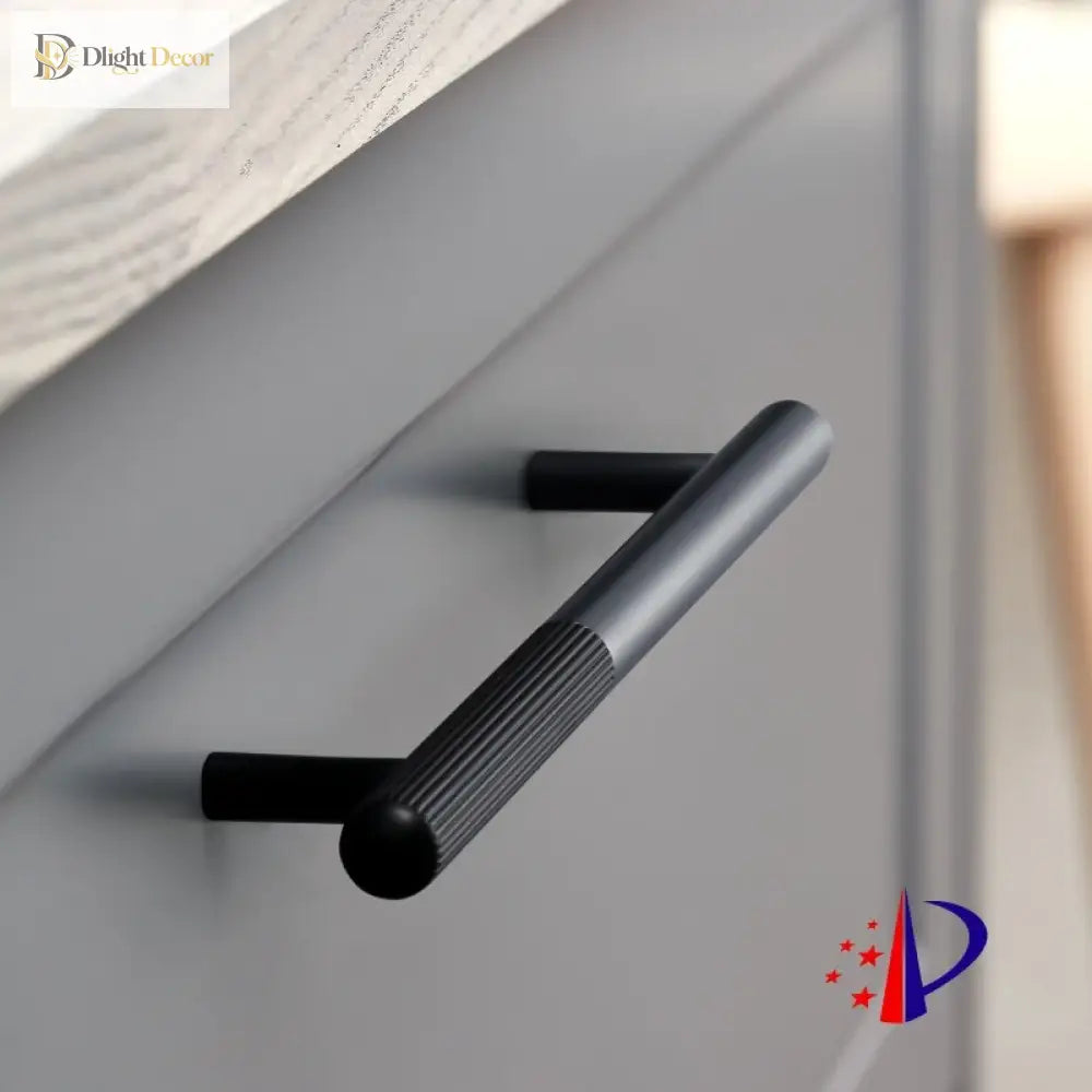 Dual tone Long Kitchen Cabinet Handles – Multicolor Wardrobe and Drawer Knobs Handles