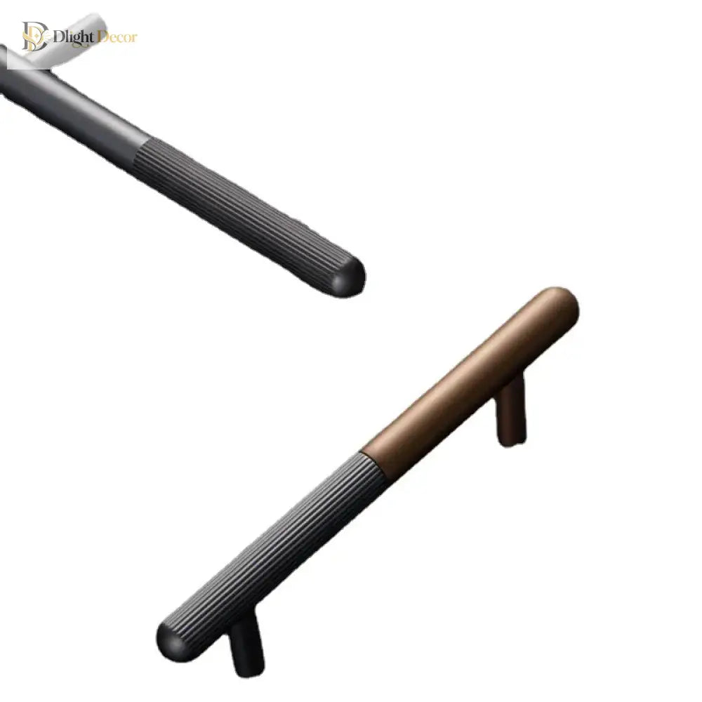 Dual tone Long Kitchen Cabinet Handles – Multicolor Wardrobe and Drawer Knobs Handles