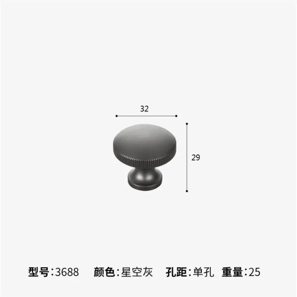 Dual tone Long Kitchen Cabinet Handles – Multicolor Wardrobe and Drawer Knobs Gray single hole Handles