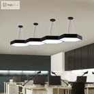 Eclipse’s Honeycomb Symphony: Modern Elegance Meets Luminous Charm Ceiling Light Fixtures