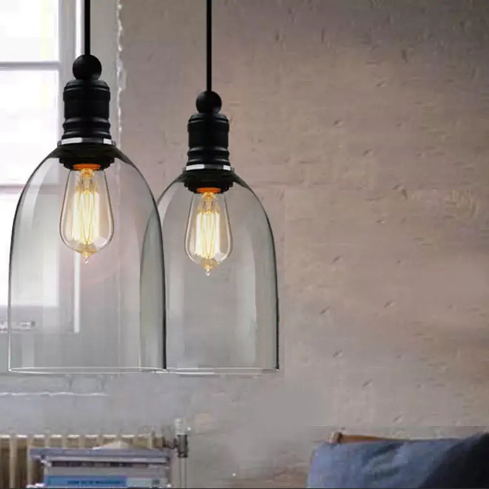 Edison Vintage Glass Pendant Light – product view 1