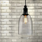 Edison Vintage Glass Pendant Light – product view 2
