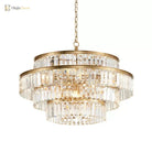 Cascading Brilliance: A Majestic Centerpiece For Your Dining Room Pendant Lighting