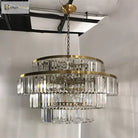 Cascading Brilliance: A Majestic Centerpiece For Your Dining Room Pendant Lighting