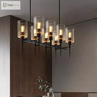 Elegant Dining Room Chandelier - Stylish Pendant Lighting Fixture For Indoor Decor Lights