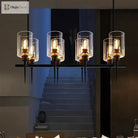 Elegant Dining Room Chandelier - Stylish Pendant Lighting Fixture For Indoor Decor Lights