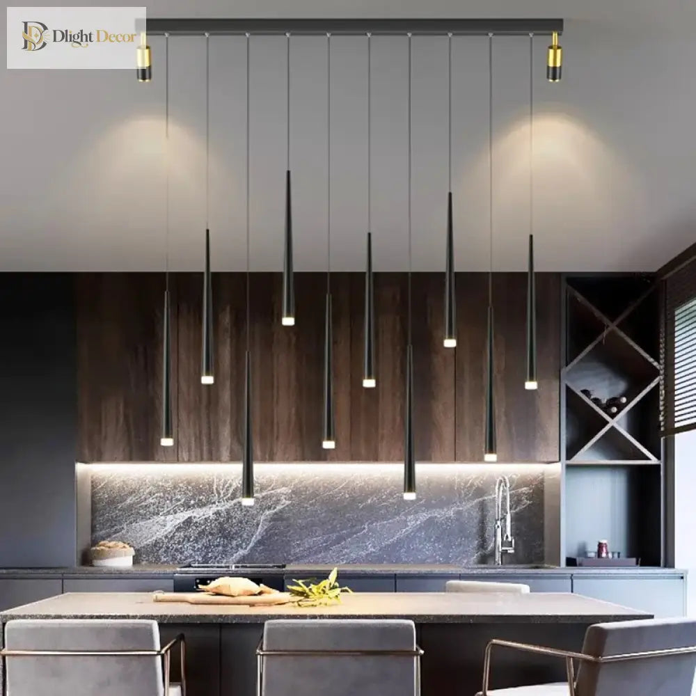 Elegant Chandelier For Dining Room - Stylish Pendant Lighting Fixture Indoor Decor Lights