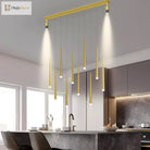 Elegant Chandelier For Dining Room - Stylish Pendant Lighting Fixture Indoor Decor Lights