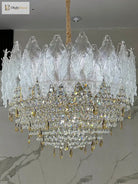 Elegant French Crystal Chandelier - Postmodern Light Luxury For A Luxurious Atmosphere In Living