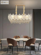 Elegant French Crystal Chandelier - Postmodern Light Luxury For A Luxurious Atmosphere In Living