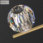 Elegant Rectangle Copper Chandelier - A Luxurious Crystal Light Fixture For Kitchen Islands Hotel