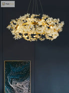 Elegant French Luxury Chandeliers - Postmodern Villa Living Room Lights With Creative Branch