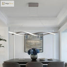 Elegant Dimmable Led Pendant Lamp - Versatile Lighting For Dining Kitchen Living Room And Bedroom