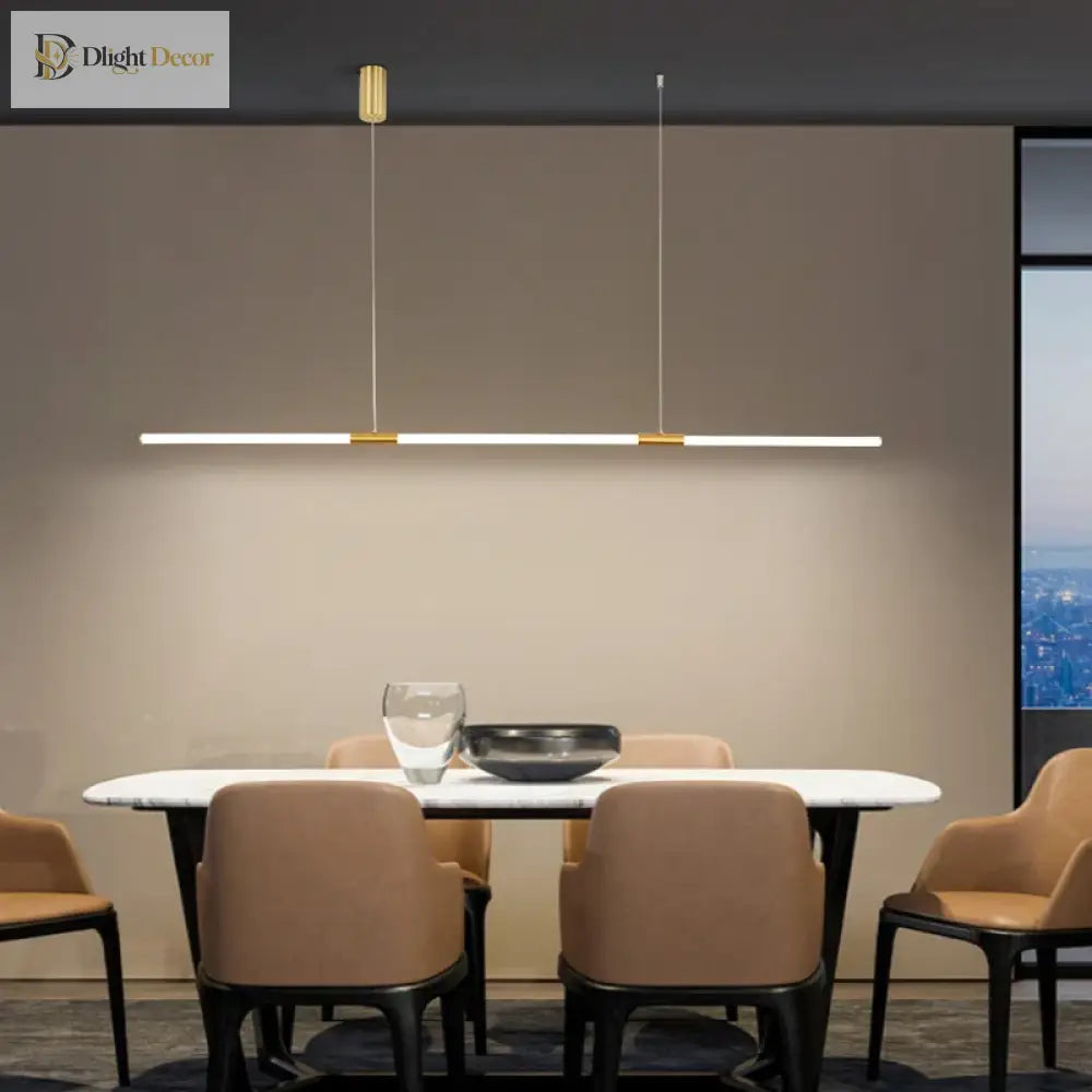 Elegant Copper Plating Led Pendant Lights - Modern Lighting For Living And Study Rooms