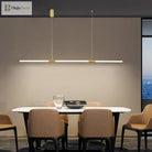 Elegant Copper Plating Led Pendant Lights - Modern Lighting For Living And Study Rooms