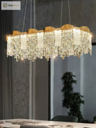 Elegant Modern Circular Crystal Chandeliers - Adding Light Luxury And Creativity To Your Living