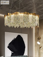 Elegant Modern Circular Crystal Chandeliers - Adding Light Luxury And Creativity To Your Living