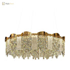 Elegant Modern Circular Crystal Chandeliers - Adding Light Luxury And Creativity To Your Living