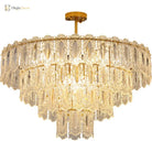 Elegant Post - Modern Glass Chandelier - A Personality Creative High - End Addition For Living