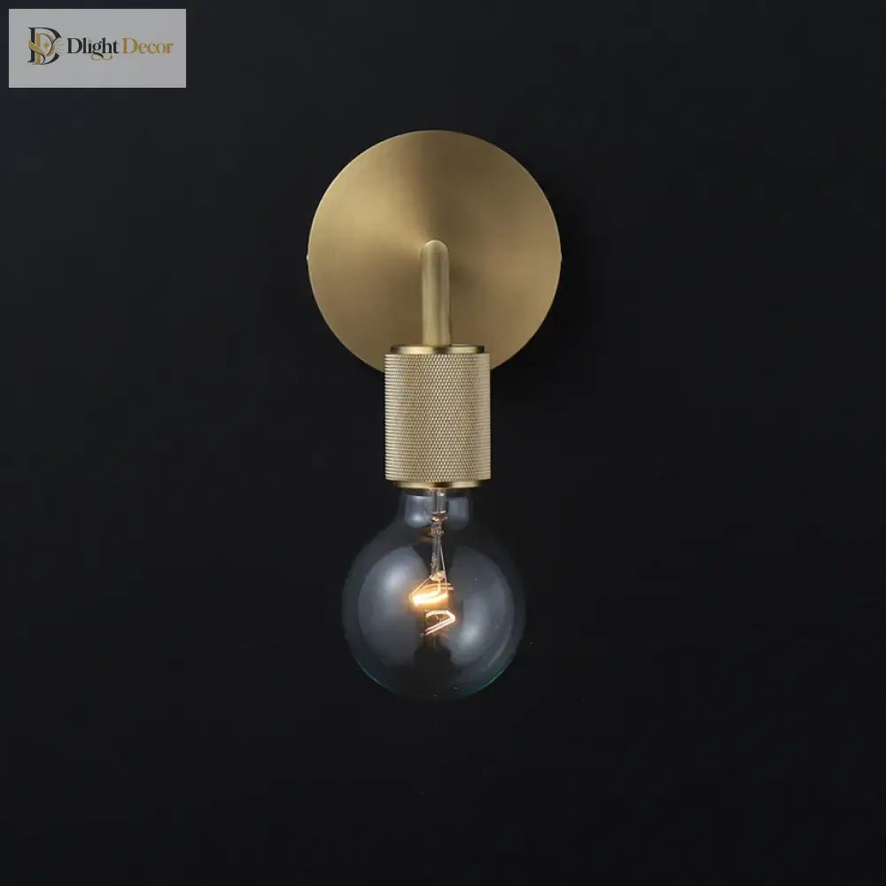Elegant Gold Glass Wall Lamp - Post - Modern Lighting For Living Dining And More Wall Lamp