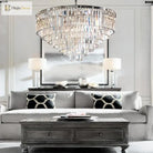 Elegant Nordic Postmodern Crystal Chandeliers - Luxury Round Lighting For Villas Homes Restaurants