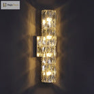 Elena - Modern Simple Light Luxury High - End Crystal Wall Lamp Living Room Tv Background Corridor