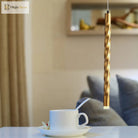 Eliana Captivating Rope Pendant: Modern Elegance In Gold