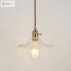 Eliana Scalloped Pendant: Vintage Charm With Green Hue (Multiple Color Options)