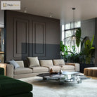 Ella’s Led Ceiling Spotlight In Nickel - 7W Cri97 With Flicker - Free Design And Rotational Accent