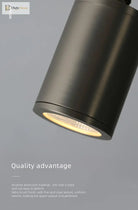 Ella’s Led Ceiling Spotlight In Nickel - 7W Cri97 With Flicker - Free Design And Rotational Accent