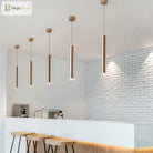 Ella’s Nordic Long Tube Pendant Lights