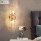 Ella’s Nordic Minimalist Crystal Wall Lamp - Stylish Lighting For Your Tv Background And Aisle