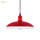 Eloise Industrial Duo - Tone Pendant: A Bold Statement Piece