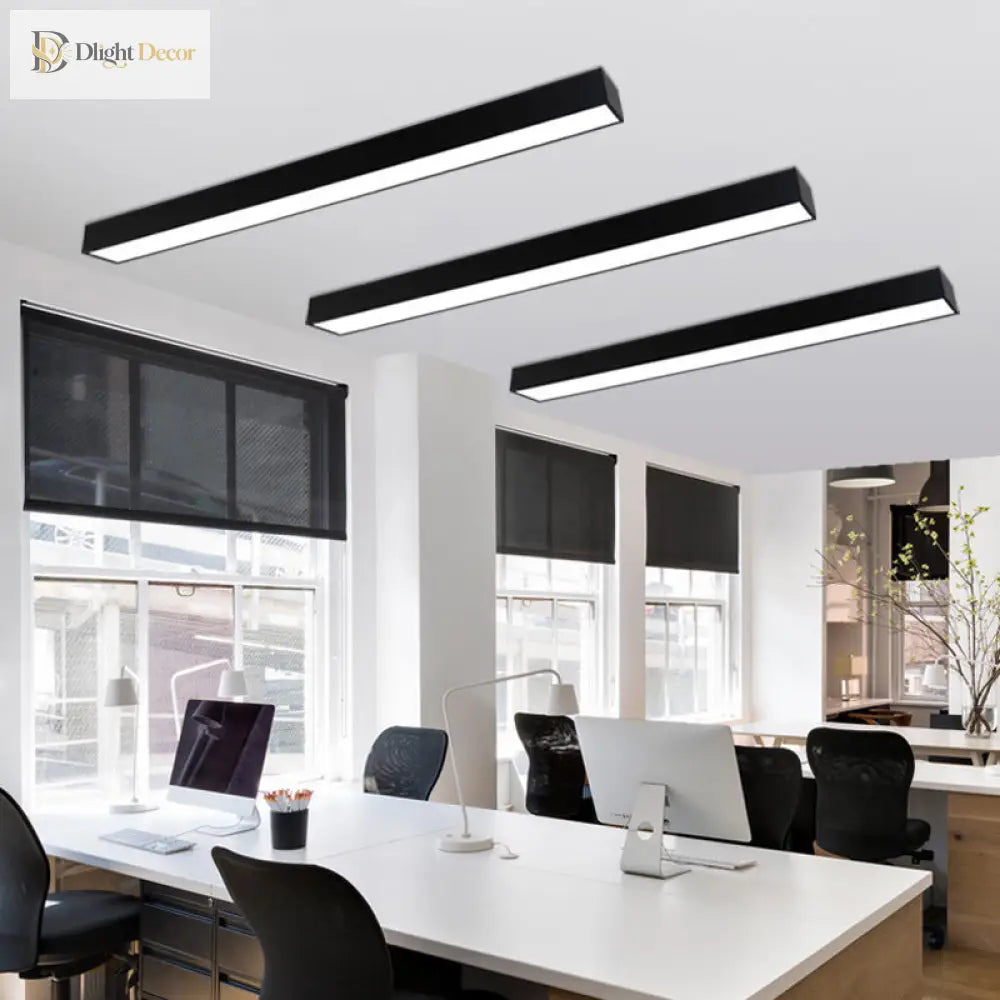 Ember Efficiency Meets Minimalism: Led Office Ceiling Light