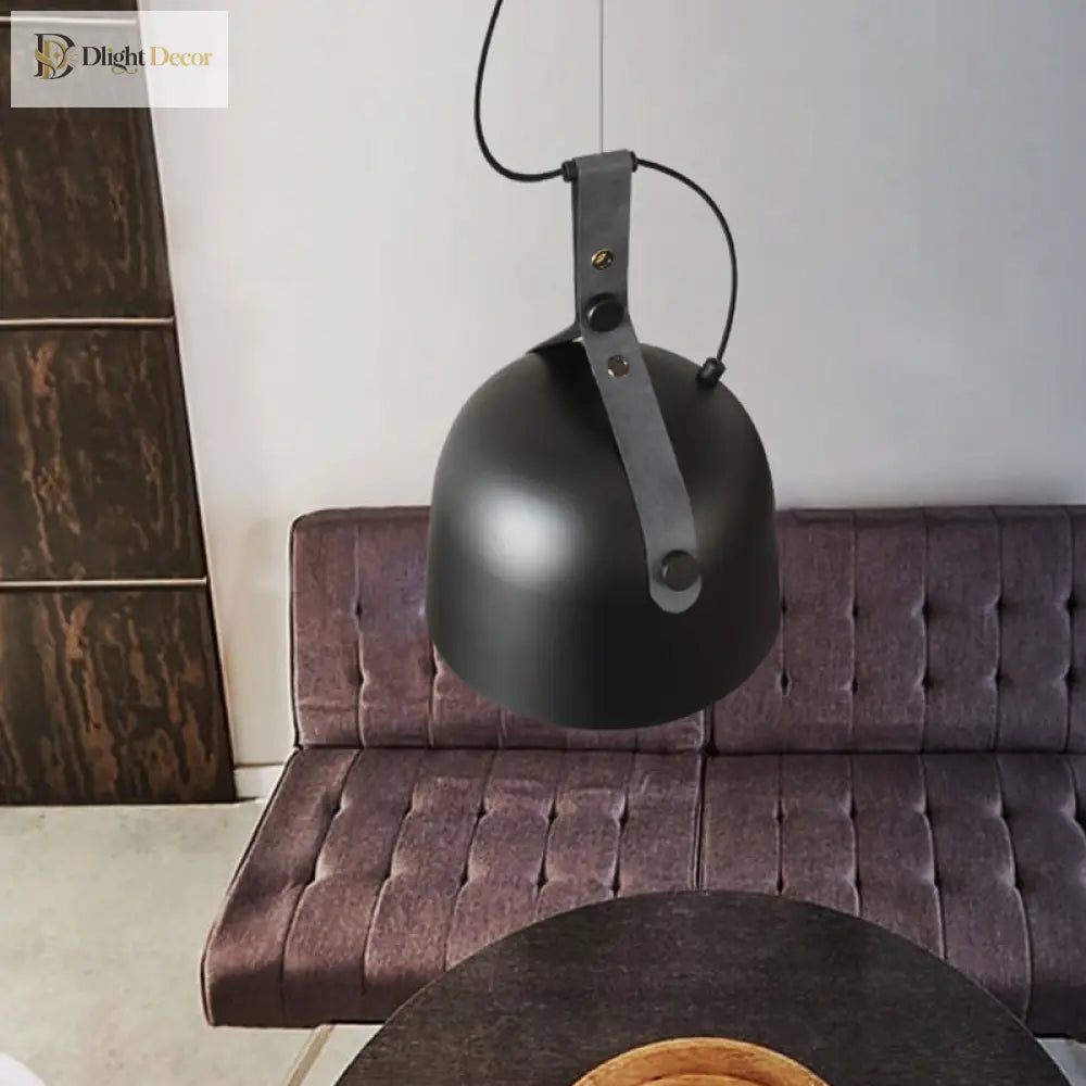 Embrace Industrial Charm And Modern Flair: The Iron Bowled Pendant Lamp