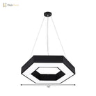 Embrace Modern Nordic Flair With The Honeycomb Gym Pendant Light Lighting