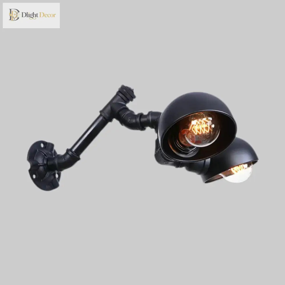 Embrace Industrial Charm: The Vintage Bowl Shade Wall Sconce