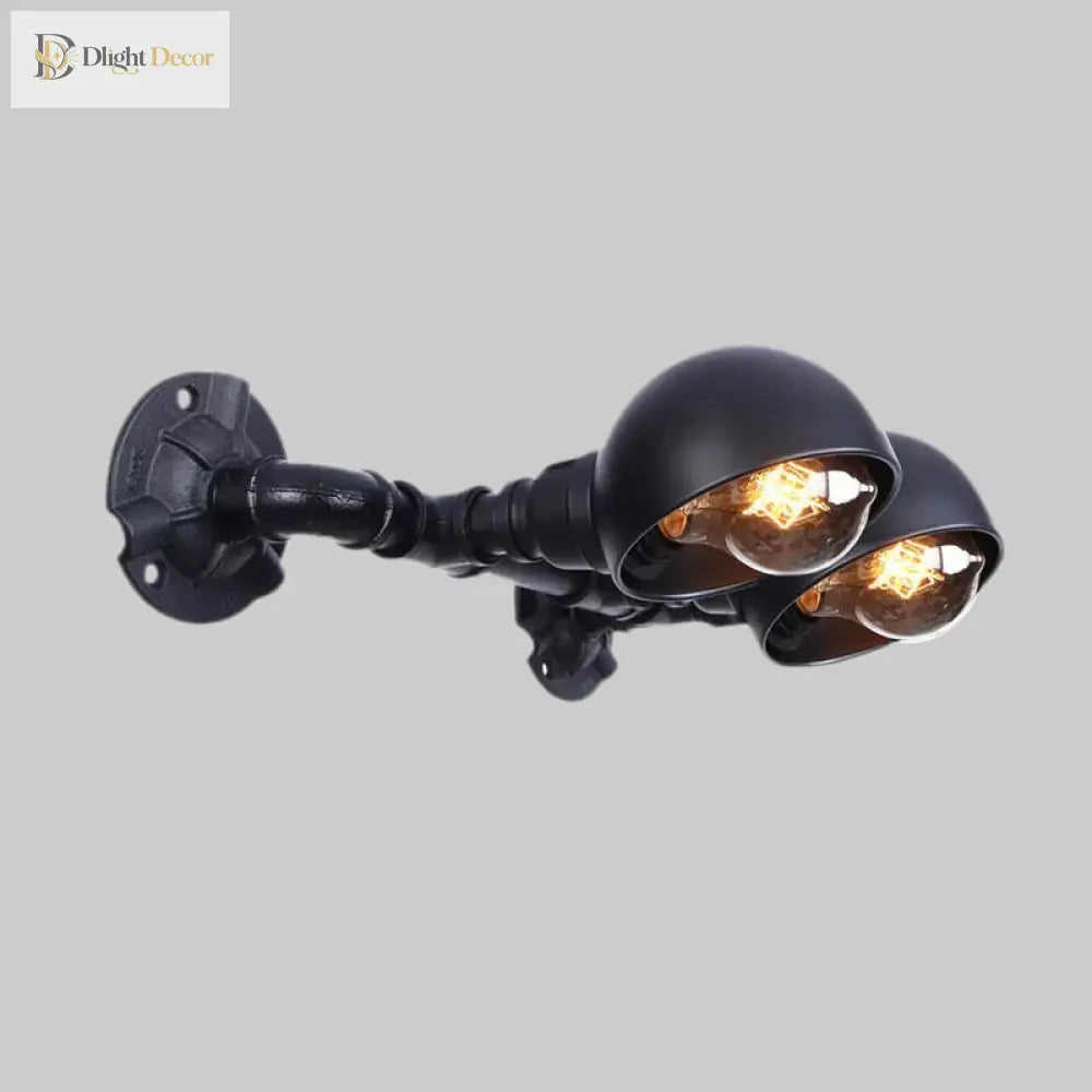 Embrace Industrial Charm: The Vintage Bowl Shade Wall Sconce
