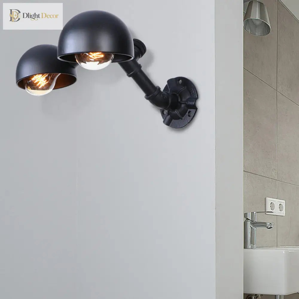 Embrace Industrial Charm: The Vintage Bowl Shade Wall Sconce