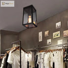 Emery Modern Rectangular Glass Ceiling Light