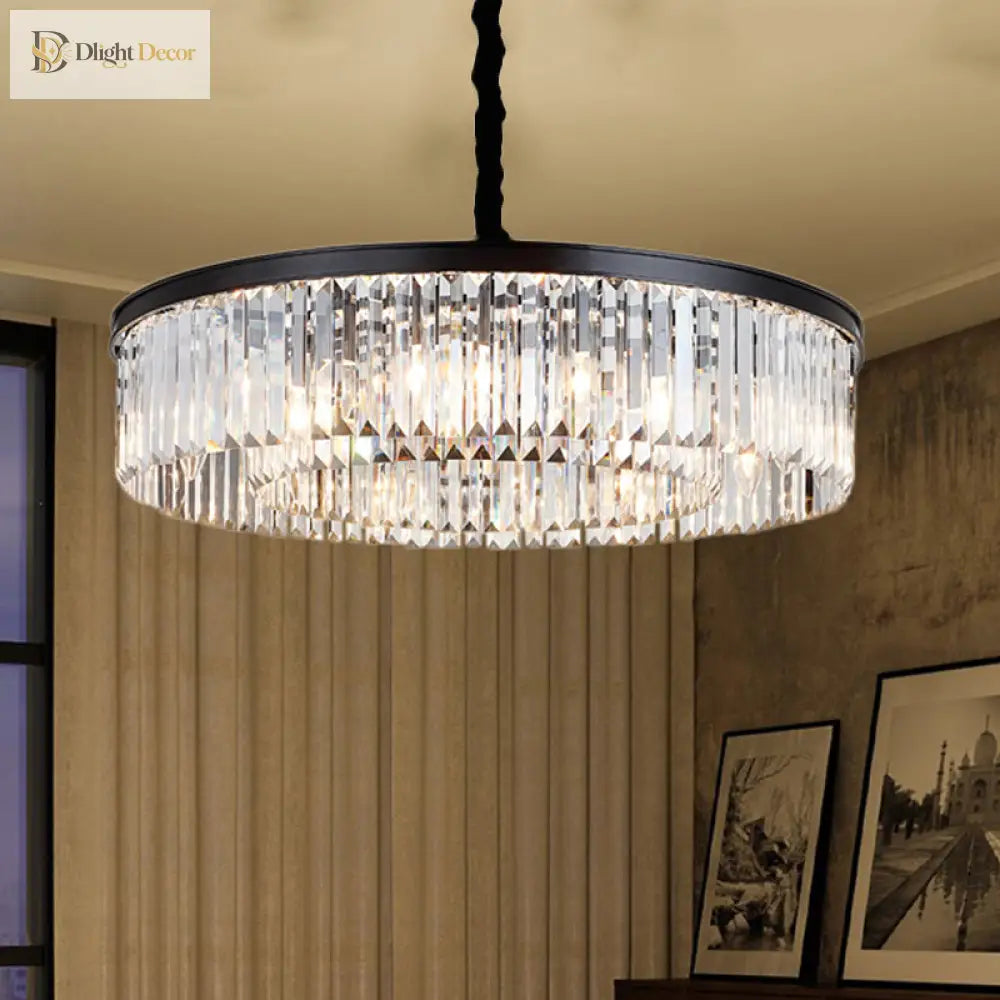 Emilia Modern Crystal Chandelier: Sparkling Elegance In Multiple Sizes (16’ 23.5’ 31.5’)
