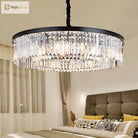 Emilia Modern Crystal Chandelier: Sparkling Elegance In Multiple Sizes (16’ 23.5’ 31.5’)