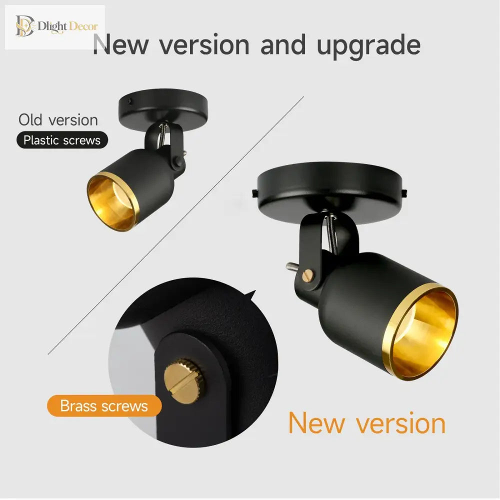 Emily’s Nordic Led Ceiling Spotlight - Adjustable 60° Surface Mounted Light Spotlight