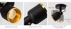 Emily’s Nordic Led Ceiling Spotlight - Adjustable 60° Surface Mounted Light Spotlight